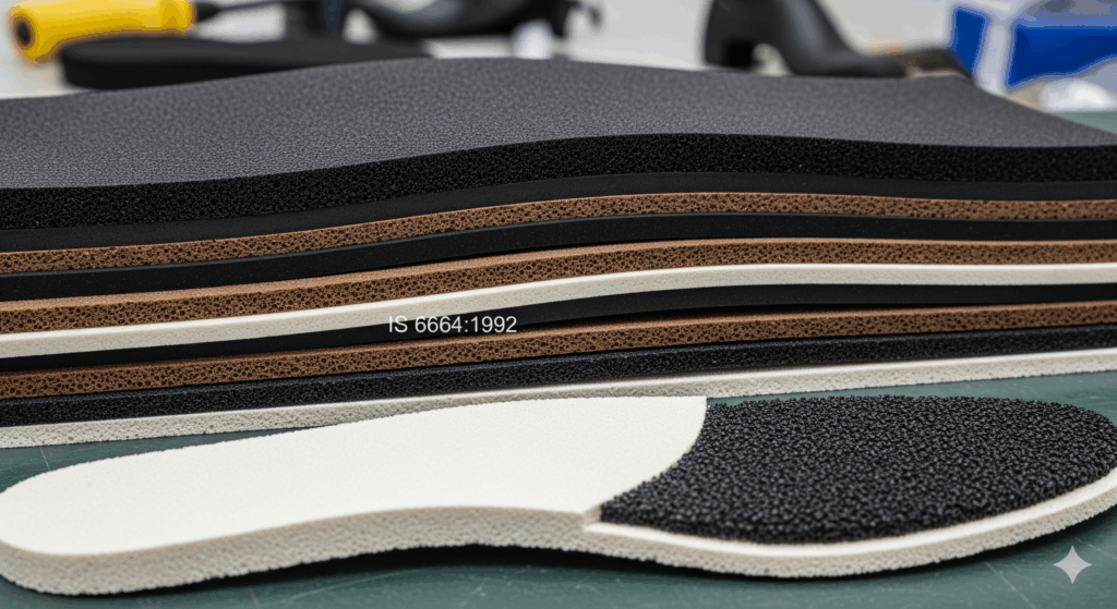 microcellular rubber sheets for outsoles