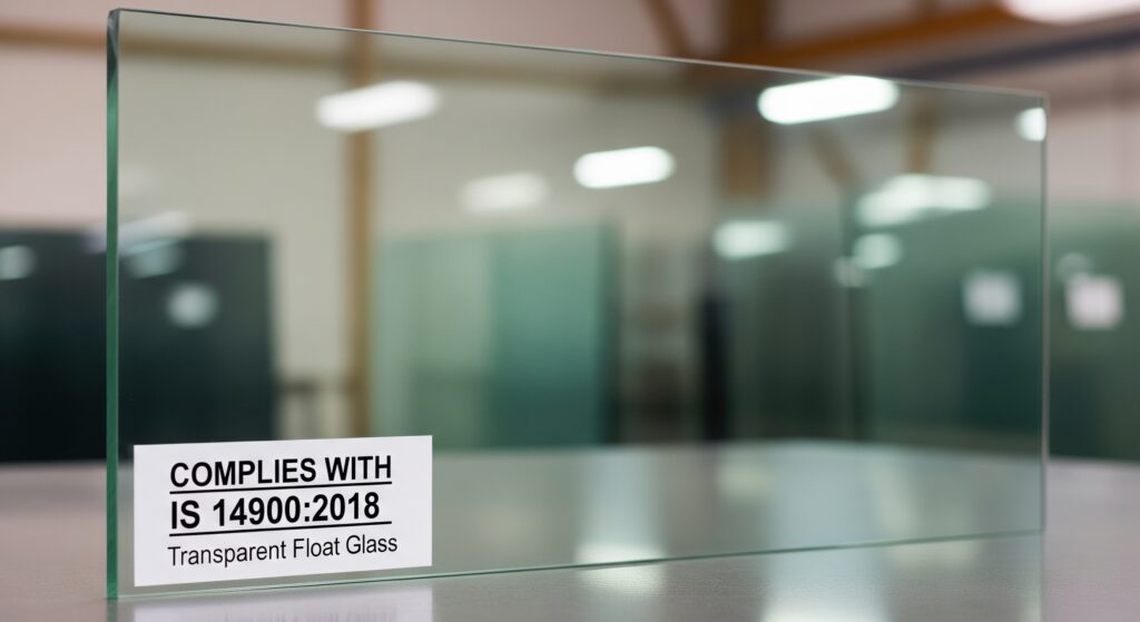 Transparent Float Glass – IS 14900:2018