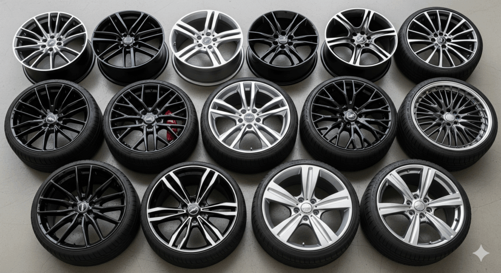 Wheels and wheel rim for Passenger Cars
