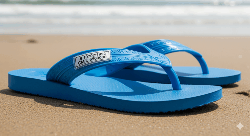 rubber Hawai Chappals.