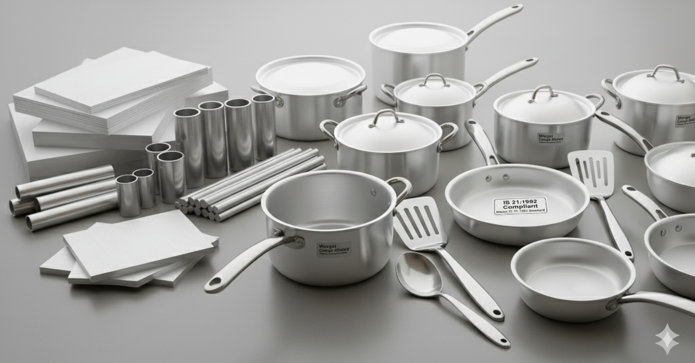 Wrought aluminium and aluminium alloys