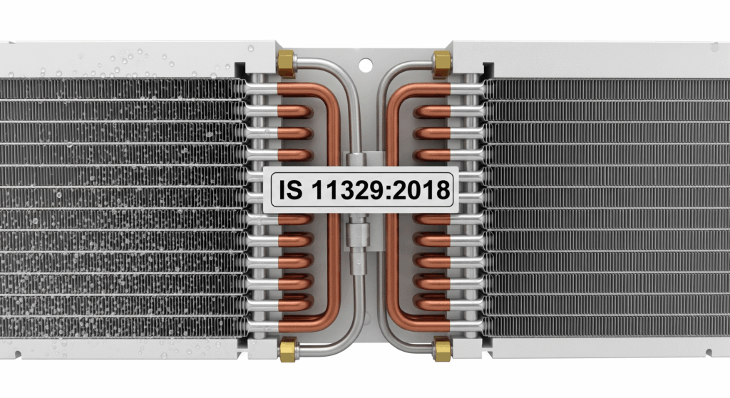Finned Type Heat Exchanger for Room Air Conditioners IS 11329:2018